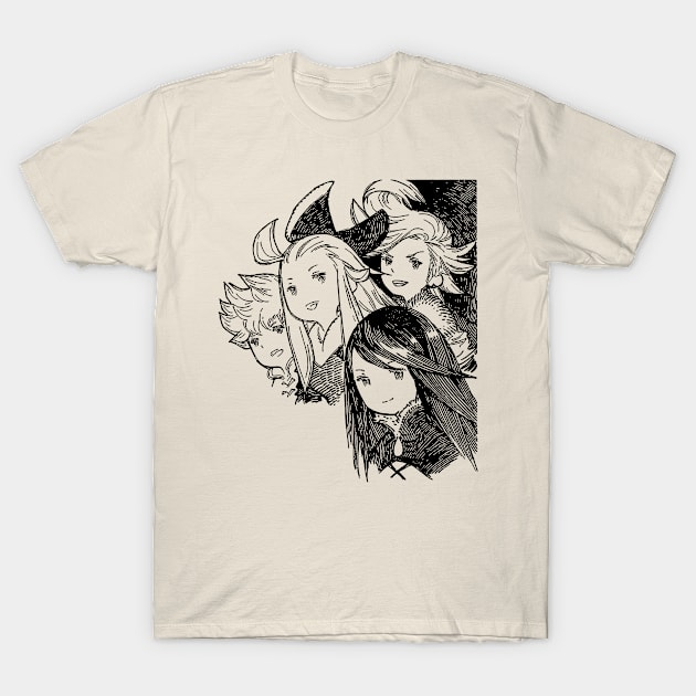 Bravely Party T-Shirt by winsarcade